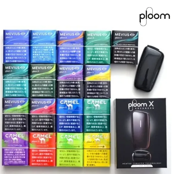 Ploom-X-Advanced10-1.webp 【MEVIUS/CAMEL香菸15種正品現貨】Ploom x煙彈 七星加熱菸 適配Ploom x主機 整條煙(10包)